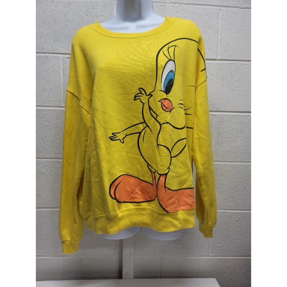 Vintage Tweety Bird Looney Tunes Small Crewneck Sweatshirt XL 90s